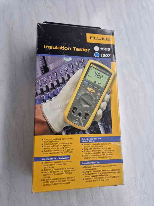 Fluke 1507 - Měřič izolace - foto 2
