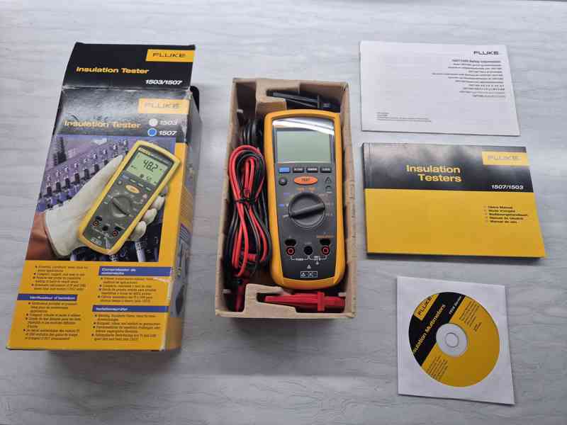 Fluke 1507 - Měřič izolace - foto 3