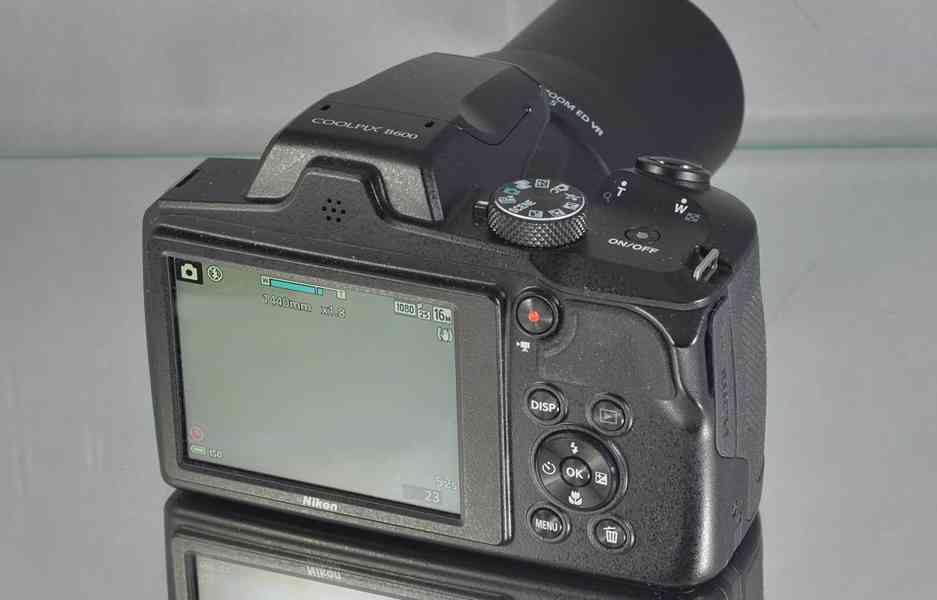 Nikon CoolPix B600 *60 Op.ZOOM, Full HDV, WIFI*BAG - foto 7
