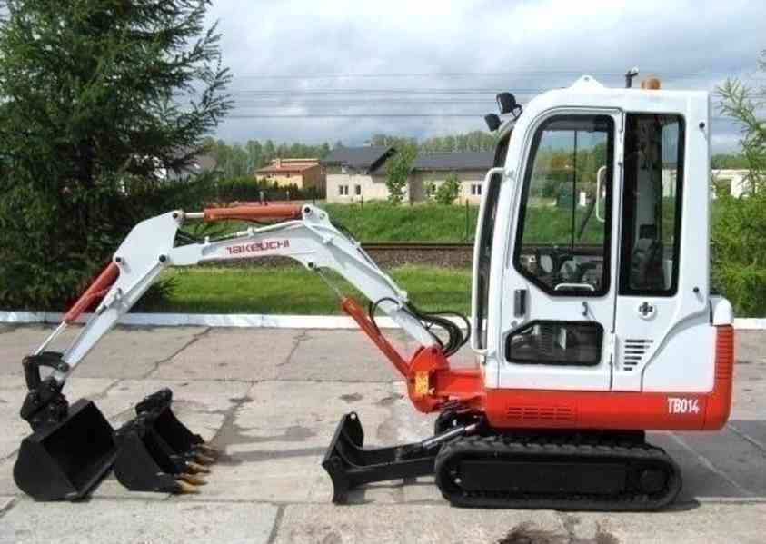 Takeuchi TB014 Minibagr - foto 5