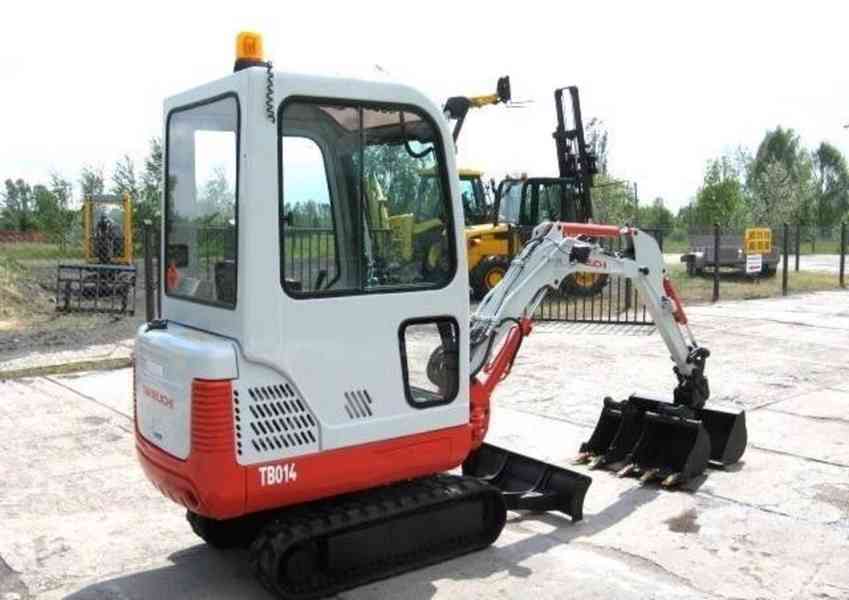 Takeuchi TB014 Minibagr - foto 4