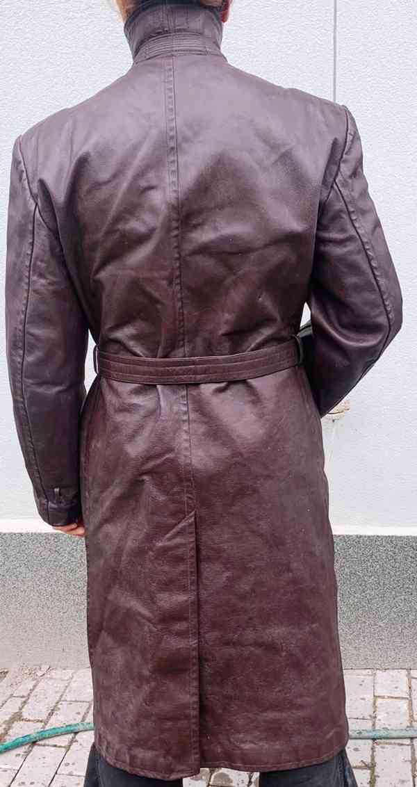 kožený kabát německý + čssr vel. L,  XXL - foto 2