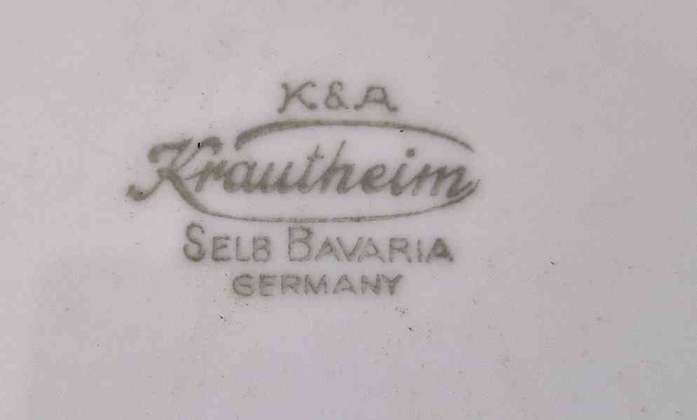 Velký jídelní servis K&A Krautheim Selb Bavaria 88 KS - foto 12