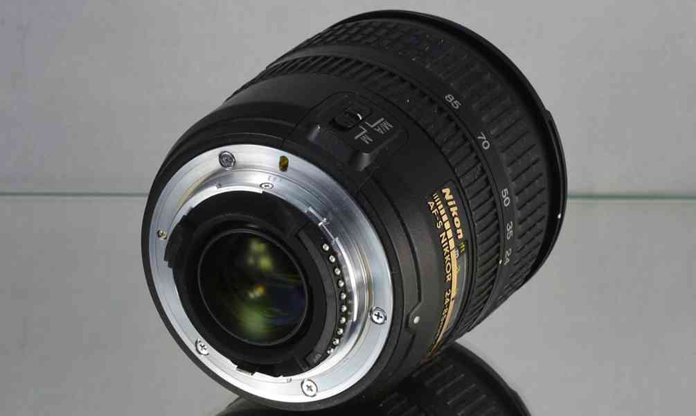 Nikon AF-S 24-85mm F/3.5-4.5 G ED *full-frame ZOOM - foto 5