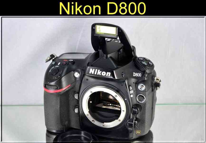 Nikon D800 FX*36MPix CMOS*Full HDV*SD/CF*47000 Exp