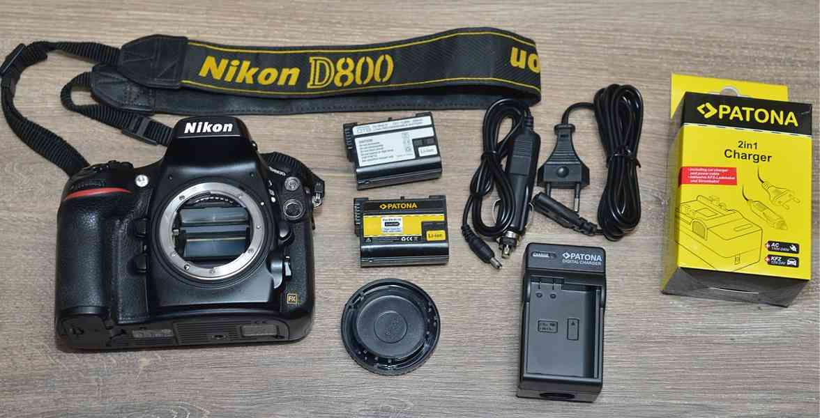 Nikon D800 FX*36MPix CMOS*Full HDV*SD/CF*47000 Exp - foto 2