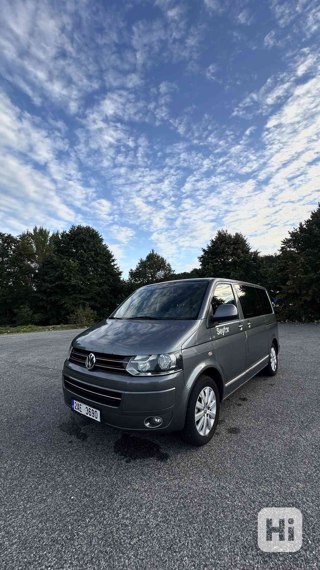 VW Multivan T5 132kW, 4x4, automat, 7míst, tažné, + zimní p  - foto 1