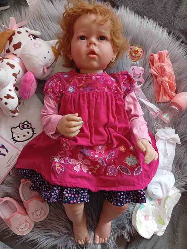 Realistická Reborn panenka Liam 70 cm  - foto 13