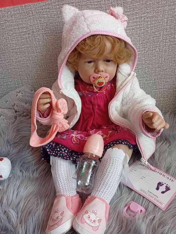 Realistická Reborn panenka Liam 70 cm  - foto 3