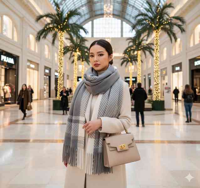 Dámské, pánské šály a rukavice  - foto 10