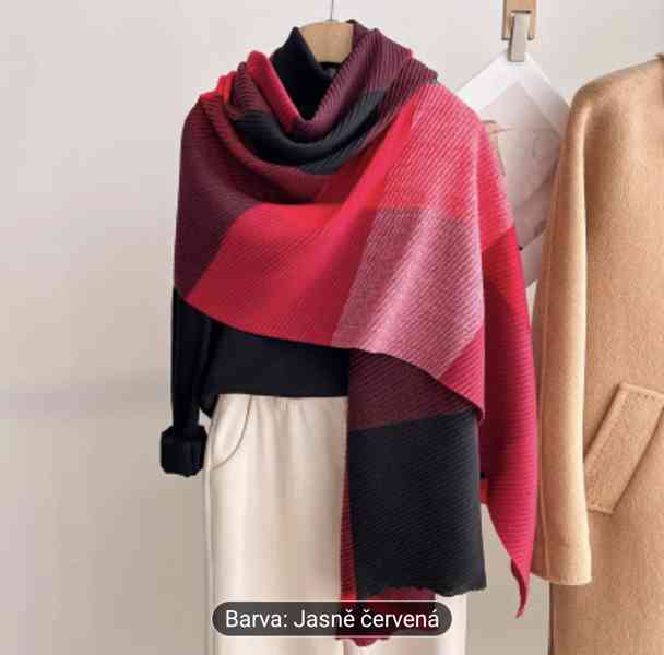 Dámské, pánské šály a rukavice  - foto 7