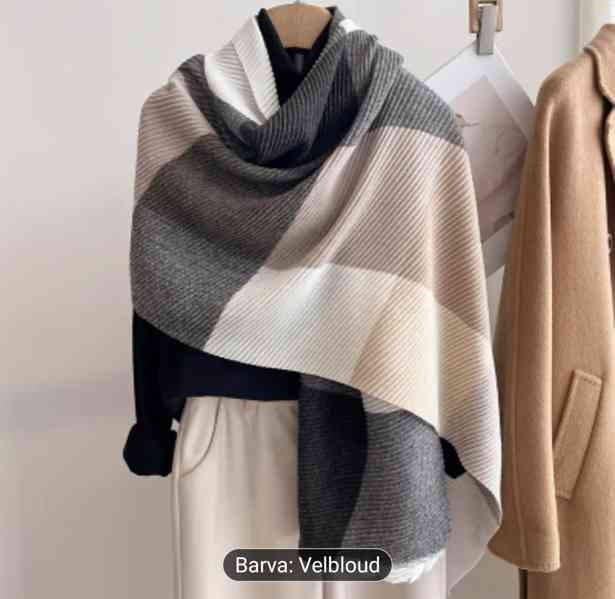 Dámské, pánské šály a rukavice  - foto 4