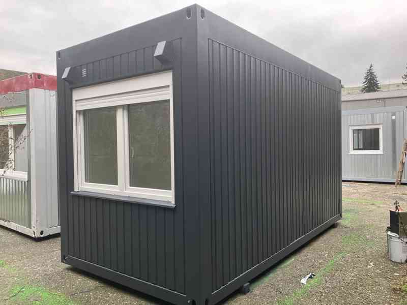 Obytný stavební kontejner 5x2,5m JAKO NOVÝ - foto 2