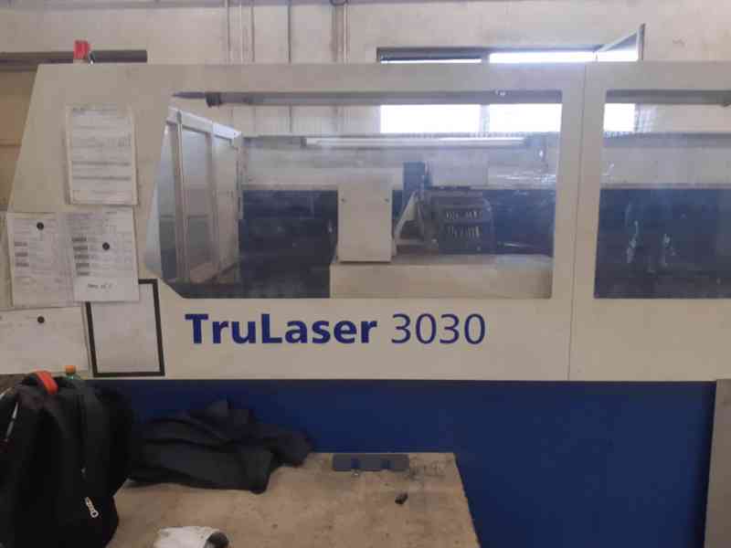 Použitý laser Trumpf TruLaser 3030, 3,2 kW, r. v. 2007 - foto 1