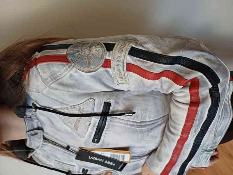 Dámská kožená moto bunda W-TEC Sheawen Lady - foto 3