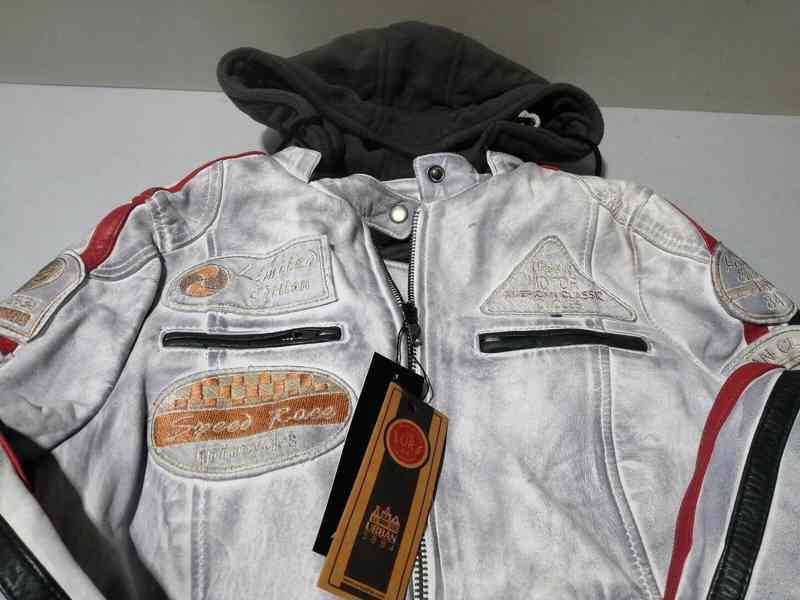 Dámská kožená moto bunda W-TEC Sheawen Lady - foto 7