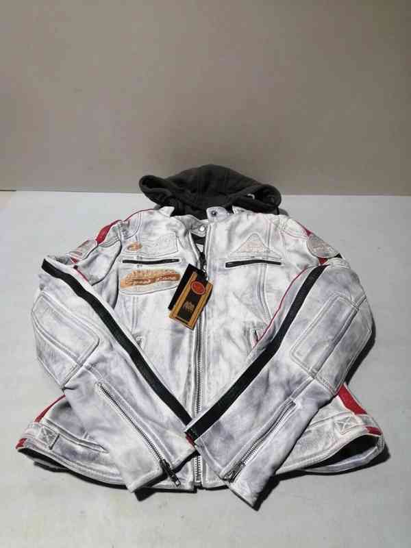 Dámská kožená moto bunda W-TEC Sheawen Lady - foto 6