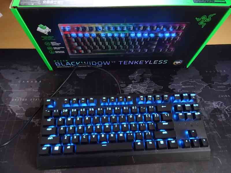 Herní klávesnice Razer BlackWidow V3 Tenkeyless