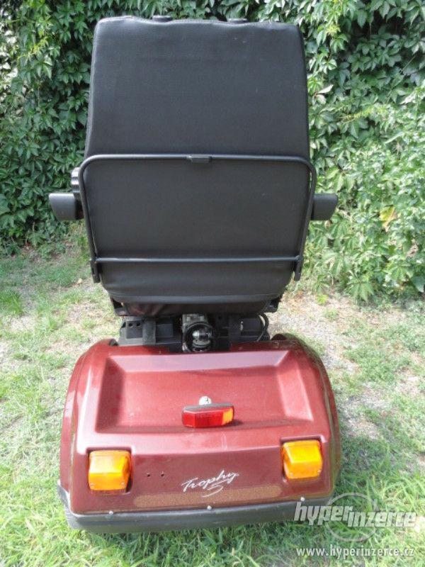 Elektrický invalidní vozík skútr zn. Trophy Booster 5 SLEVA! - foto 3