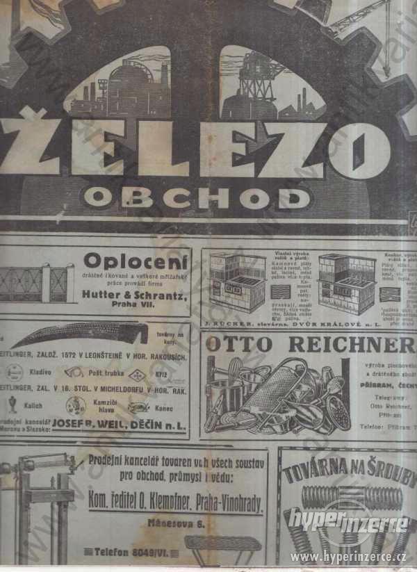 Československý železo-obchod Ročník VII. 1925 - foto 1