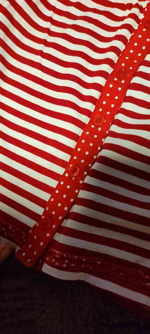 Dětské tričko s proužky, vel. 110 - foto 4