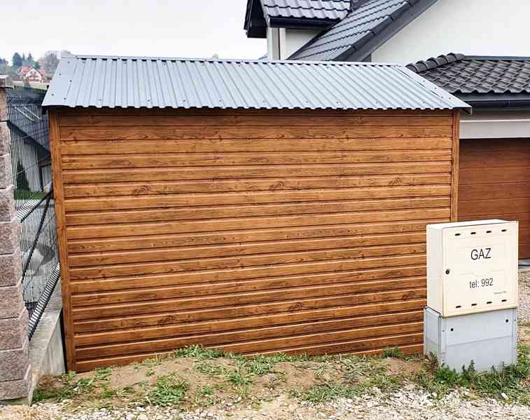 Zahradní domek 3m x 3m, sedlová střecha - dveře TS278 - foto 5