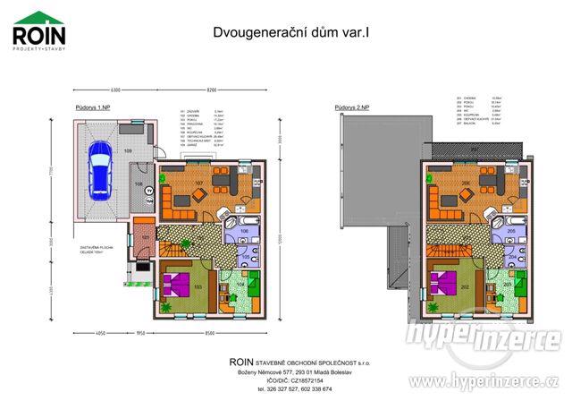 Výstavba luxusních RD 5+1, OP- 253 m2 v obci Řepov - foto 5