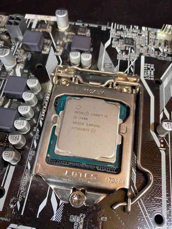 Zbytek PC sestavy s procesorem I5-7400 3GHz    - foto 2