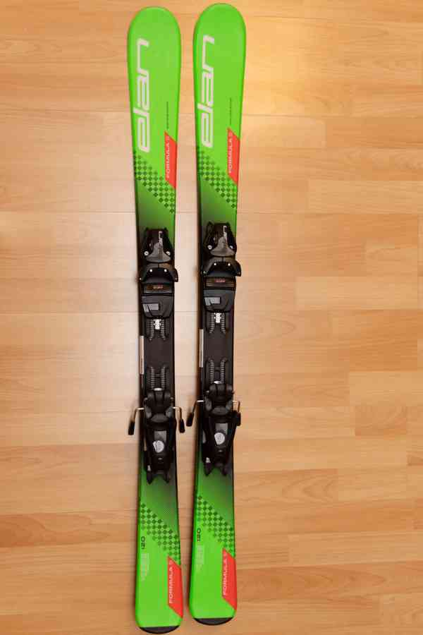 Dětské lyže Elan FORMULA S QS délka 120cm - foto 2