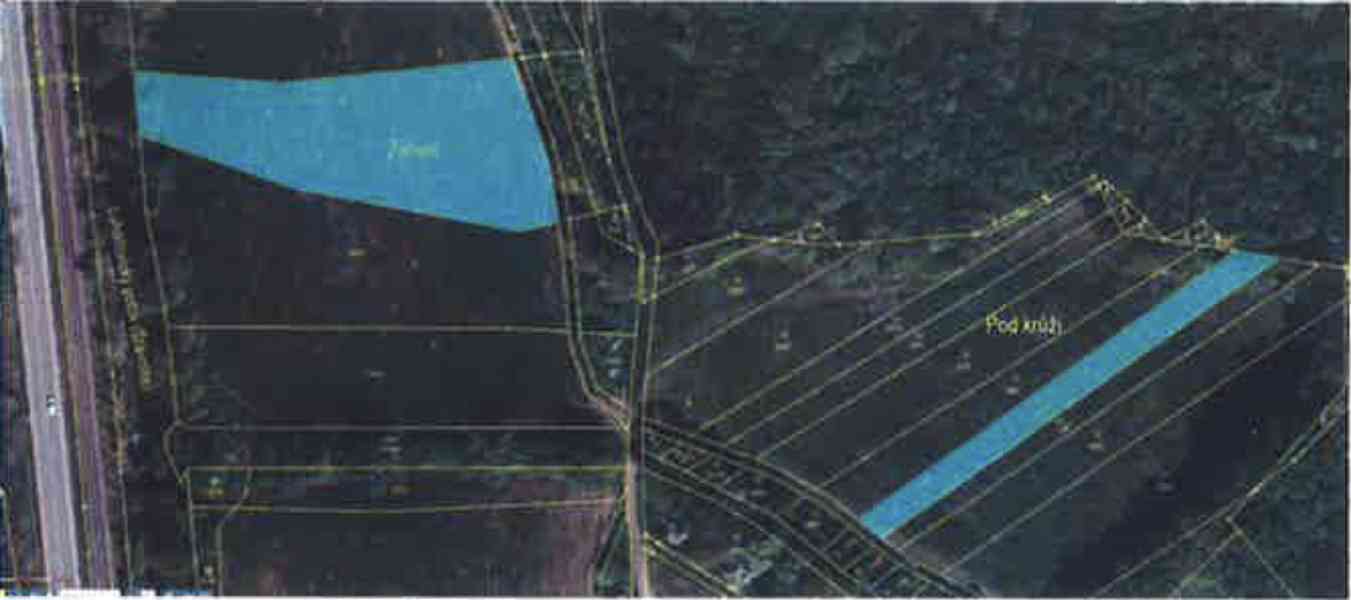 Prodej pozemků v k. ú. Újezdec u Luhačovic - foto 10