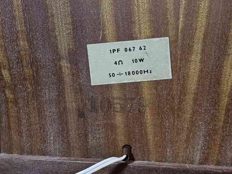 Retro reprobedny TESLA 1PF 067 62 - foto 3