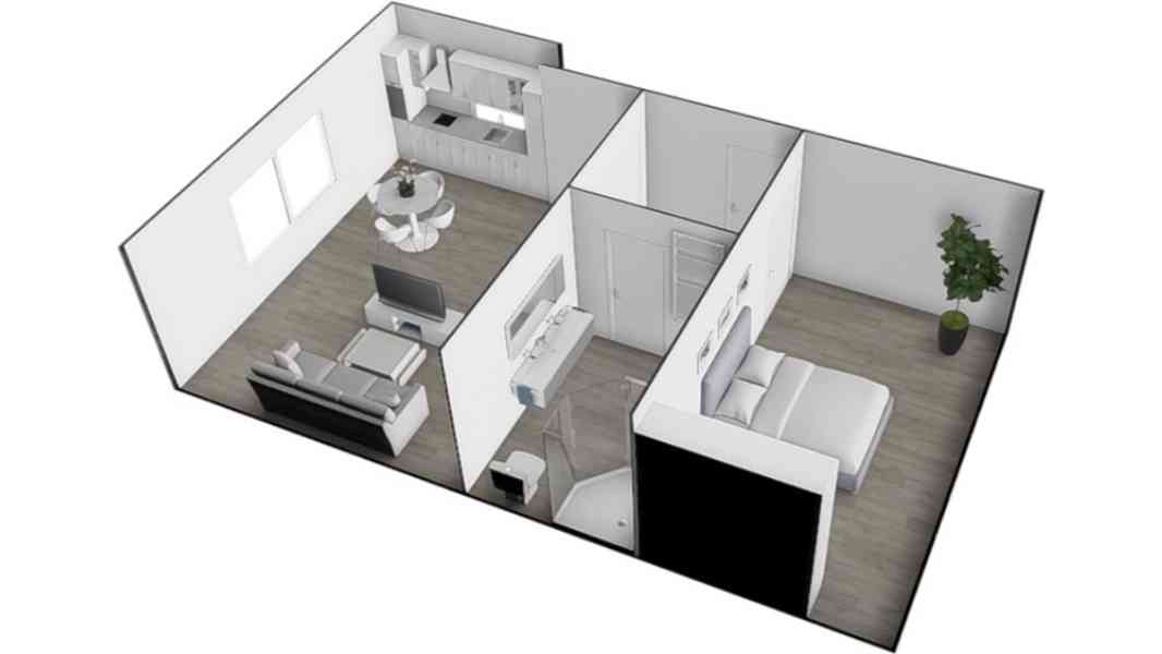 MODERNÍ BYDLENÍ V BYTĚ 2+KK S PARKOVÁNÍM – BRNO, IVANOVICE - foto 16