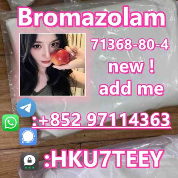 Bromazolam,71368-80-4,in stock(+852 97114363) - foto 2