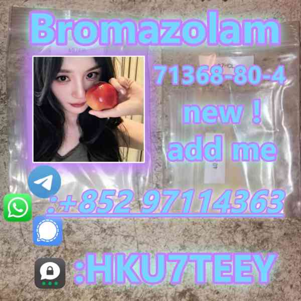 Bromazolam,71368-80-4,in stock(+852 97114363) - foto 4