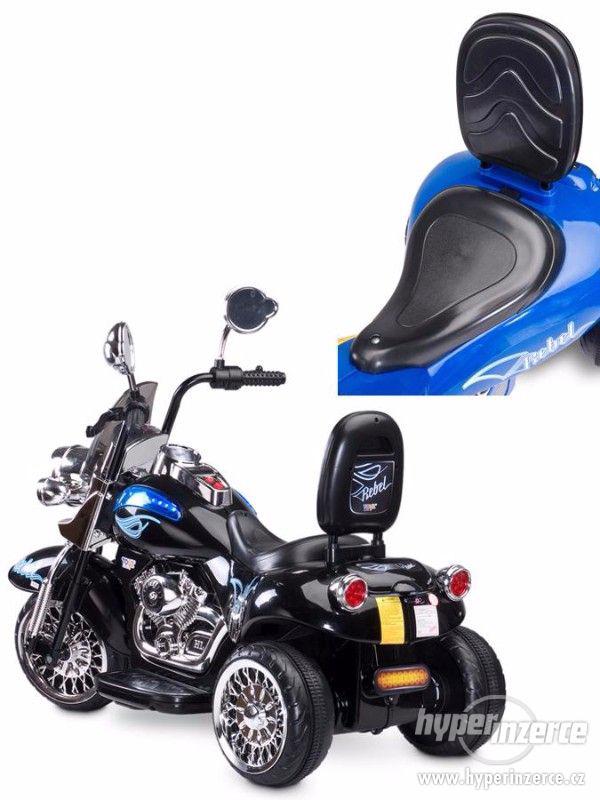 Nová Elektrická motorka Toyz Rebel black - foto 2