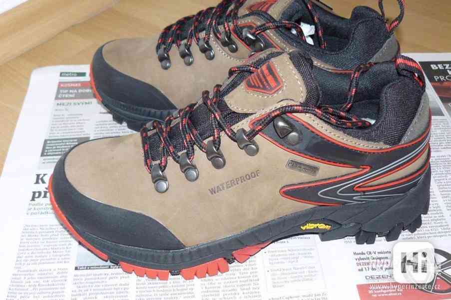 Outdoorové boty zn. Alpine PRO, vel. 37, kožené - foto 3