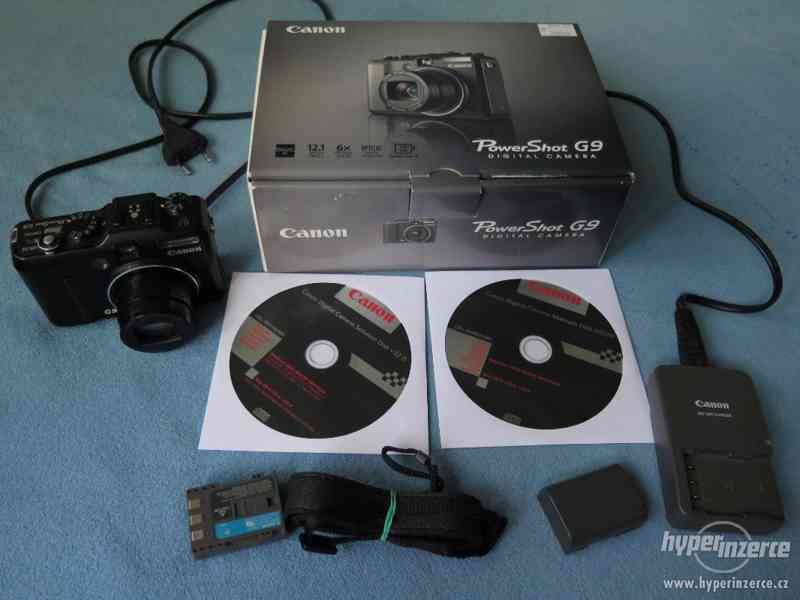 Špičkový kompakt Canon G9 - foto 1