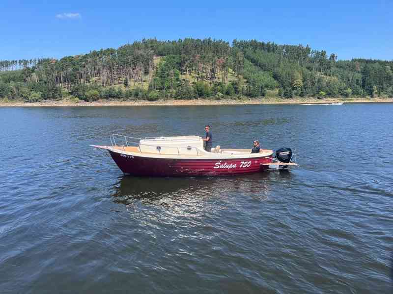 Nová loď Šalupa 750 + Mercury F40 ELPT EFI R4 - foto 2