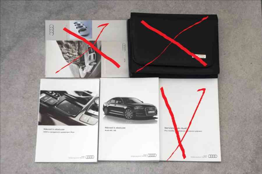 Audi návod A 1 3 4 5 6 7 8 a Q 3 5 7 i S RS manuál k obsluze - foto 2