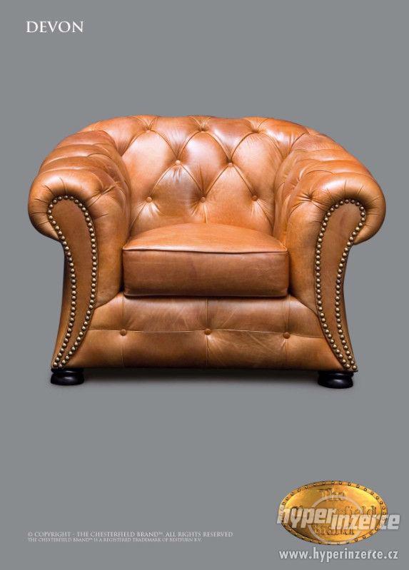 Chesterfield křeslo Devon bazar Hyperinzerce.cz