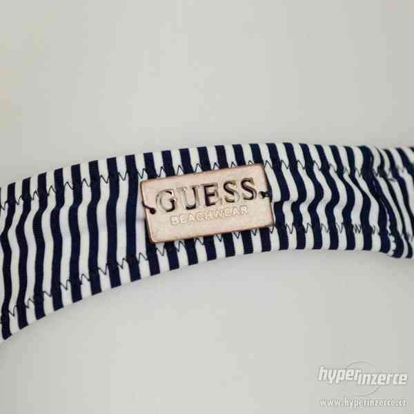 Nové dámské plavky Guess modrobílé - foto 4