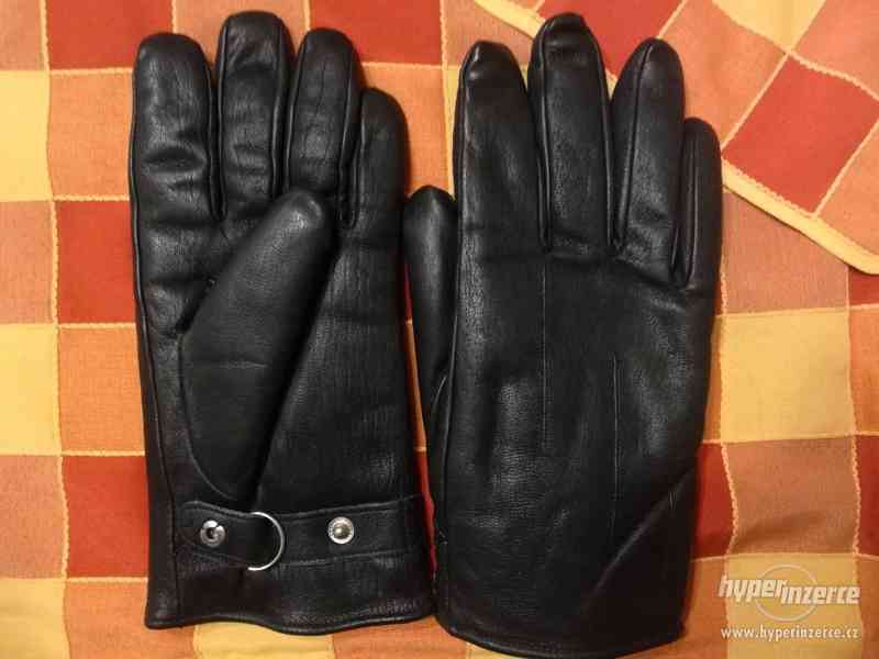 Pánské kožené rukavice - foto 2