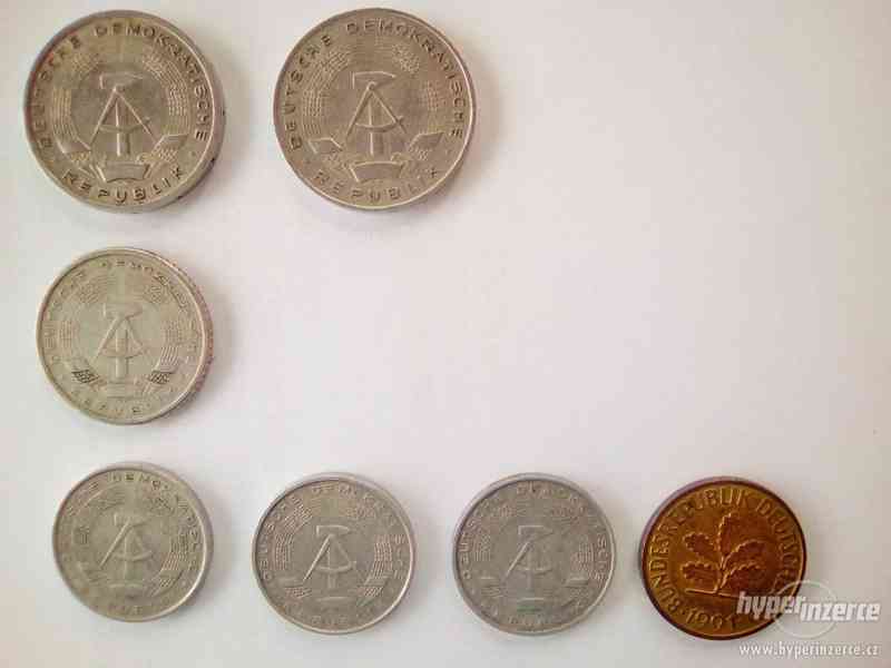 směs německých mincí - foto 2