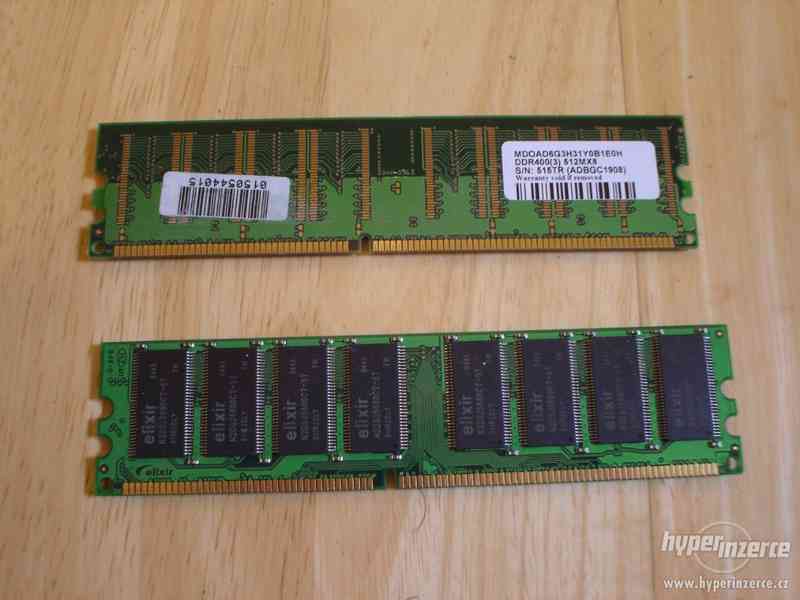2x DIMM 512 MB DDR PC 3200 400 MHz - foto 4
