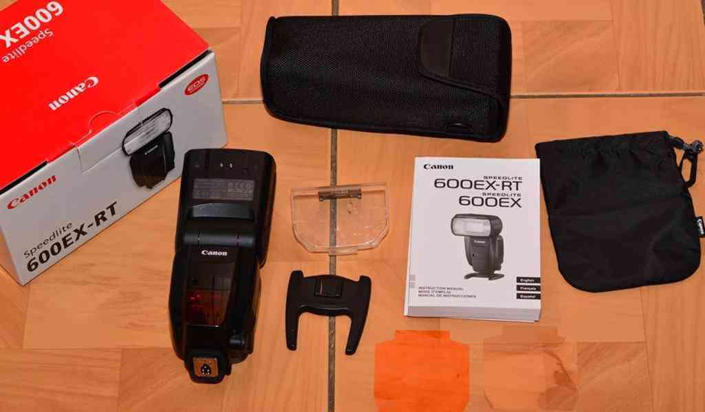 Canon Speedlite 600EX-RT **Externí blesk*E-TTL II, GN.:60 - foto 1