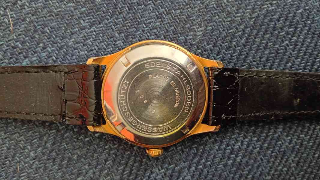 Vintage hodinky GUB Glashütte – 20 Mikronů (50./60. léta)  - foto 2