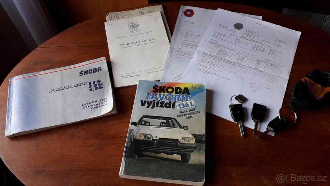 Škoda Favorit 136L - 5/1989 - foto 13