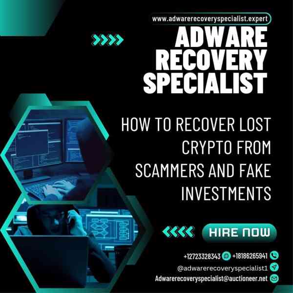 FIND LOST BITCOIN WITH ADWARE RECOVERY SPECIALIST