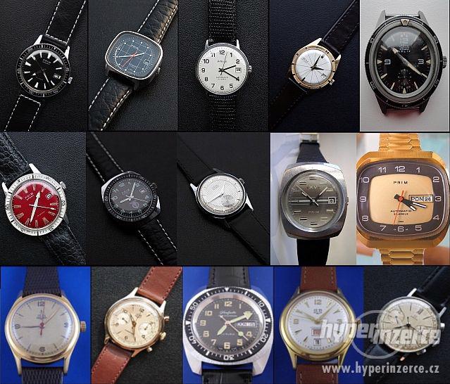 Nabídněte sběrateli hodinky Heuer, Omega, Prim - foto 1