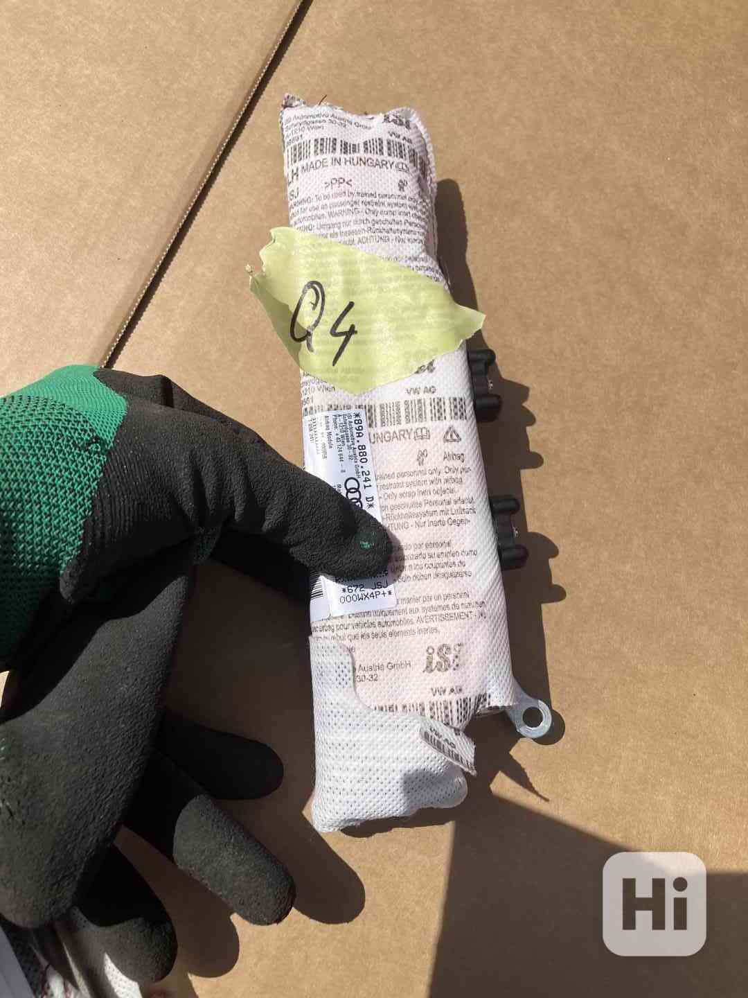 sedackovy airbag predni levy sedacky Audi Q4 - foto 1